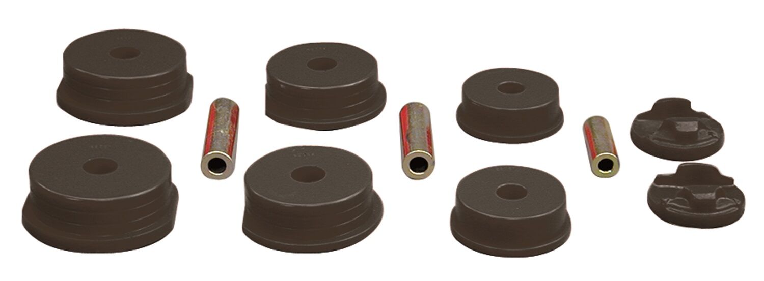 1990-1994 Mitsubishi Eclipse 1.8L Motor Mount Insert Kit Black Prothane - 13-1902-BL