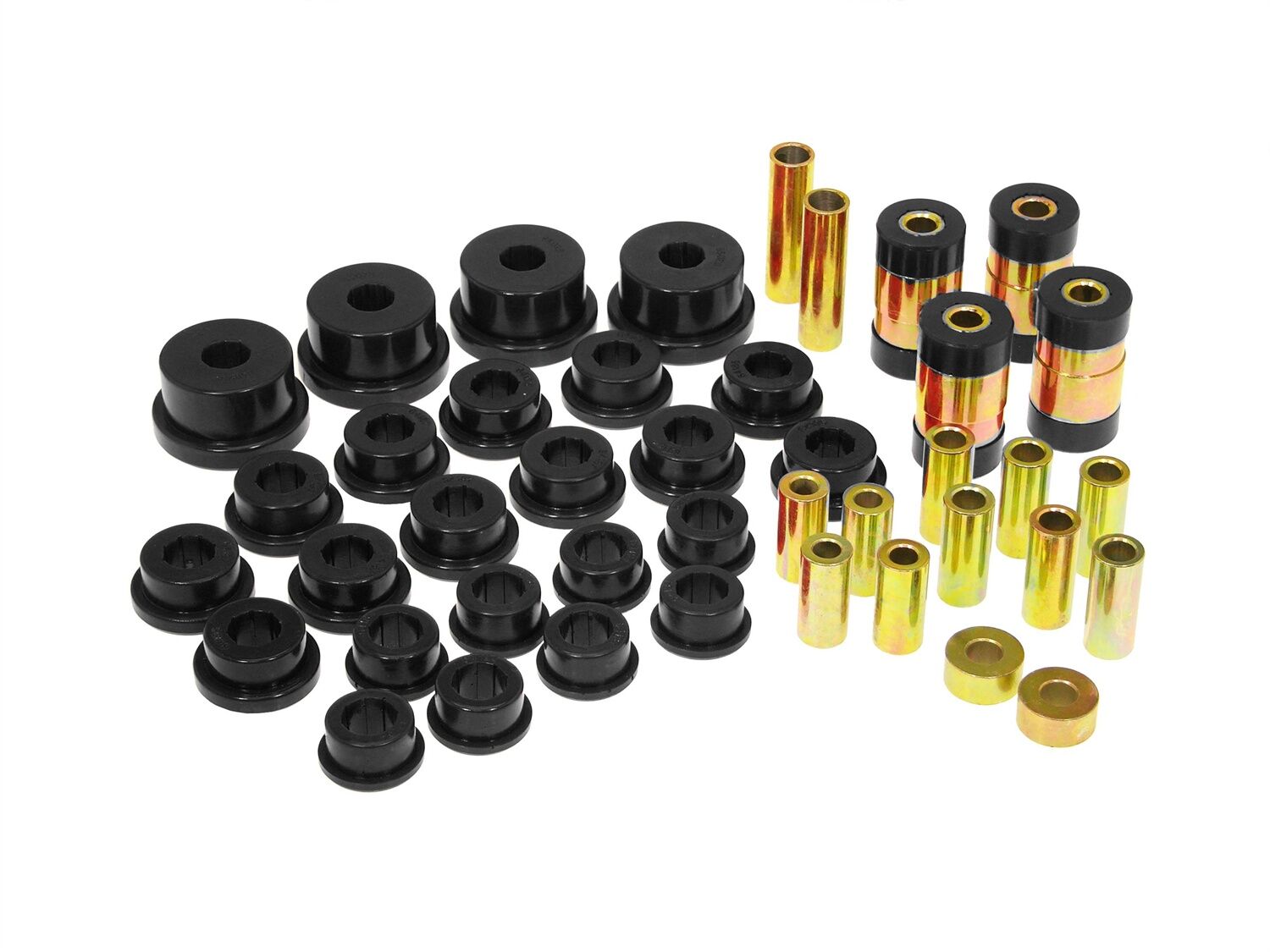 1995-1998 Eagle Talon Rear Control Arm Bushing Kit Black Prothane - 13-301-BL