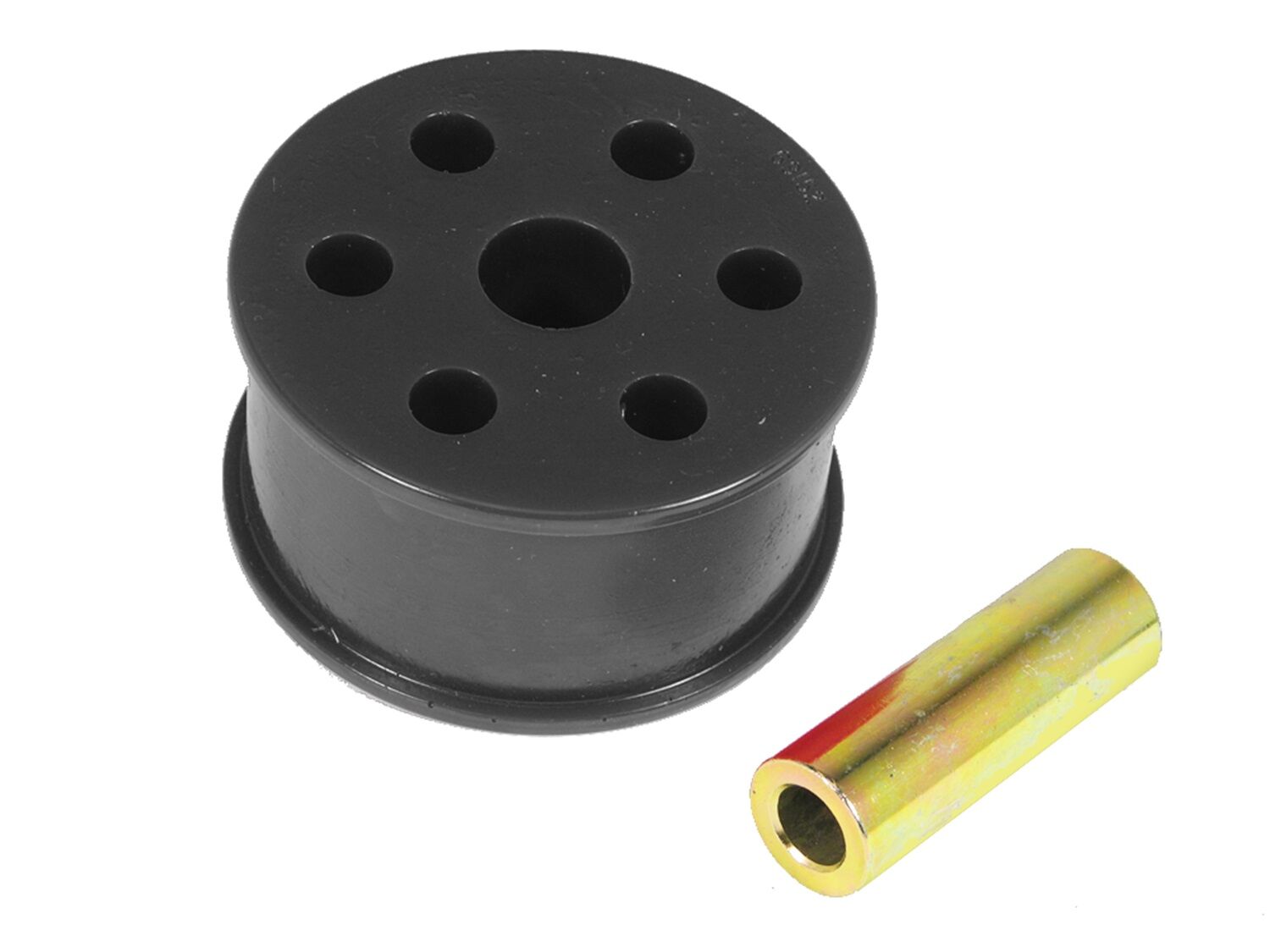 2000-2004 Mitsubishi Eclipse 2.4L RS Front Motor Mount Insert Black Prothane - 13-507-BL