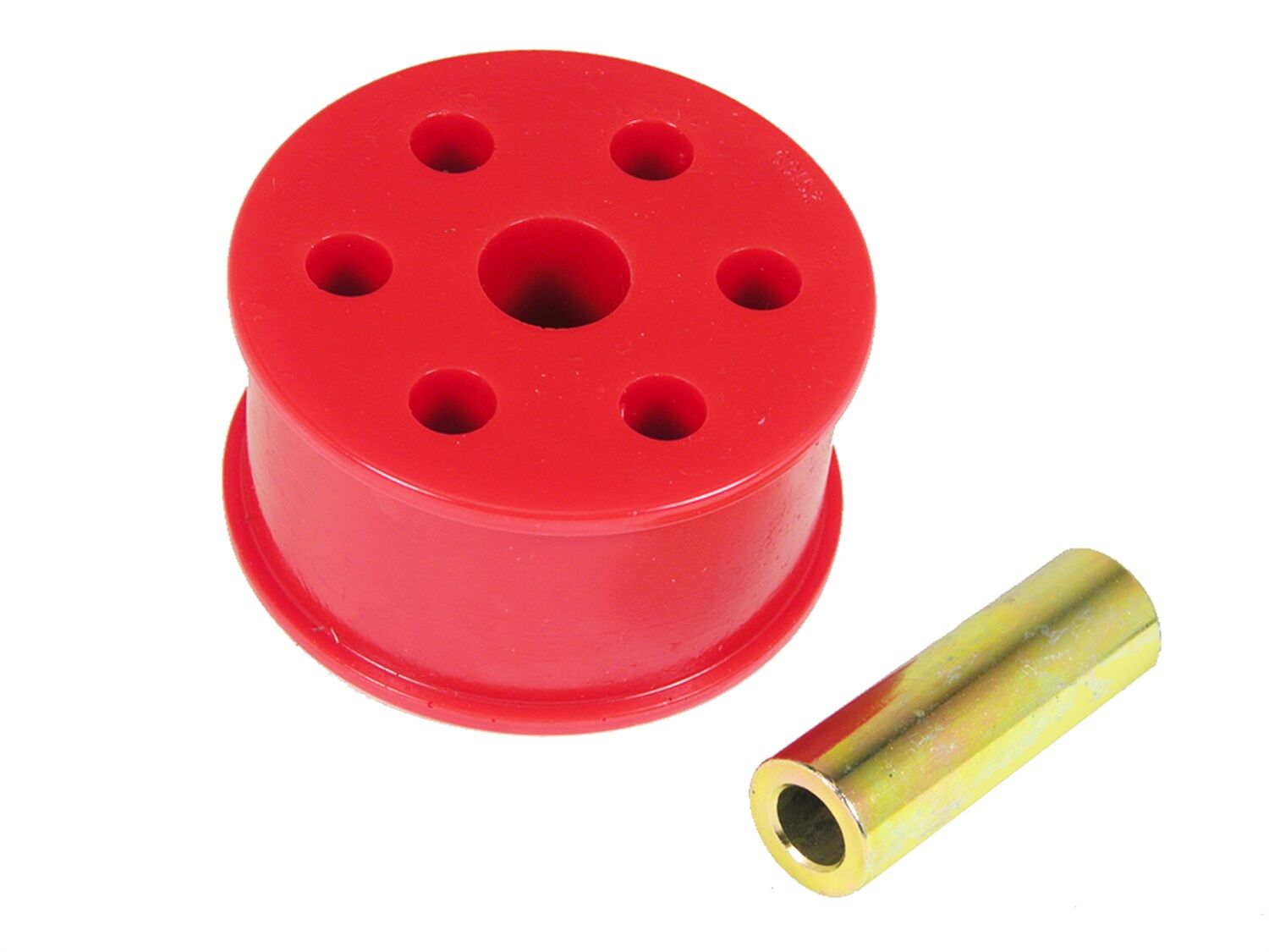 2000-2005 Mitsubishi Eclipse V6 3.0L GT Rear Motor Mount Insert Red Prothane - 13-508