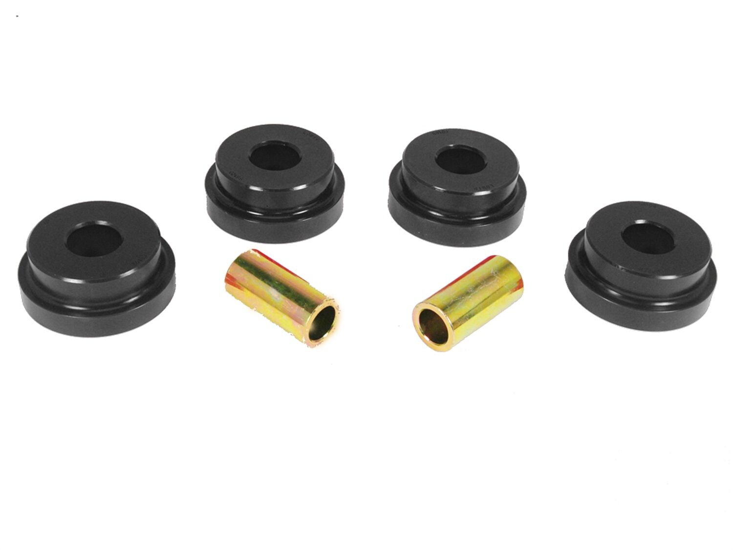 1984-1989 Nissan 300zx Rear Subframe Bushing Kit Black Prothane - 14-101-BL