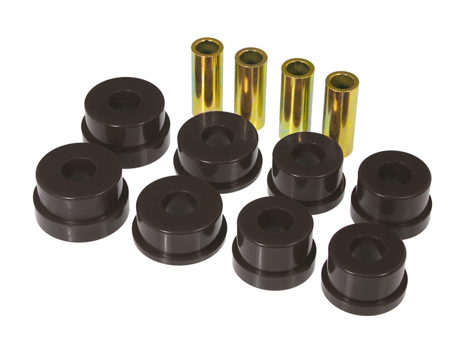 2003-2009 Nissan 350z Rear Subframe Bushing Kit Black Prothane - 14-103-BL