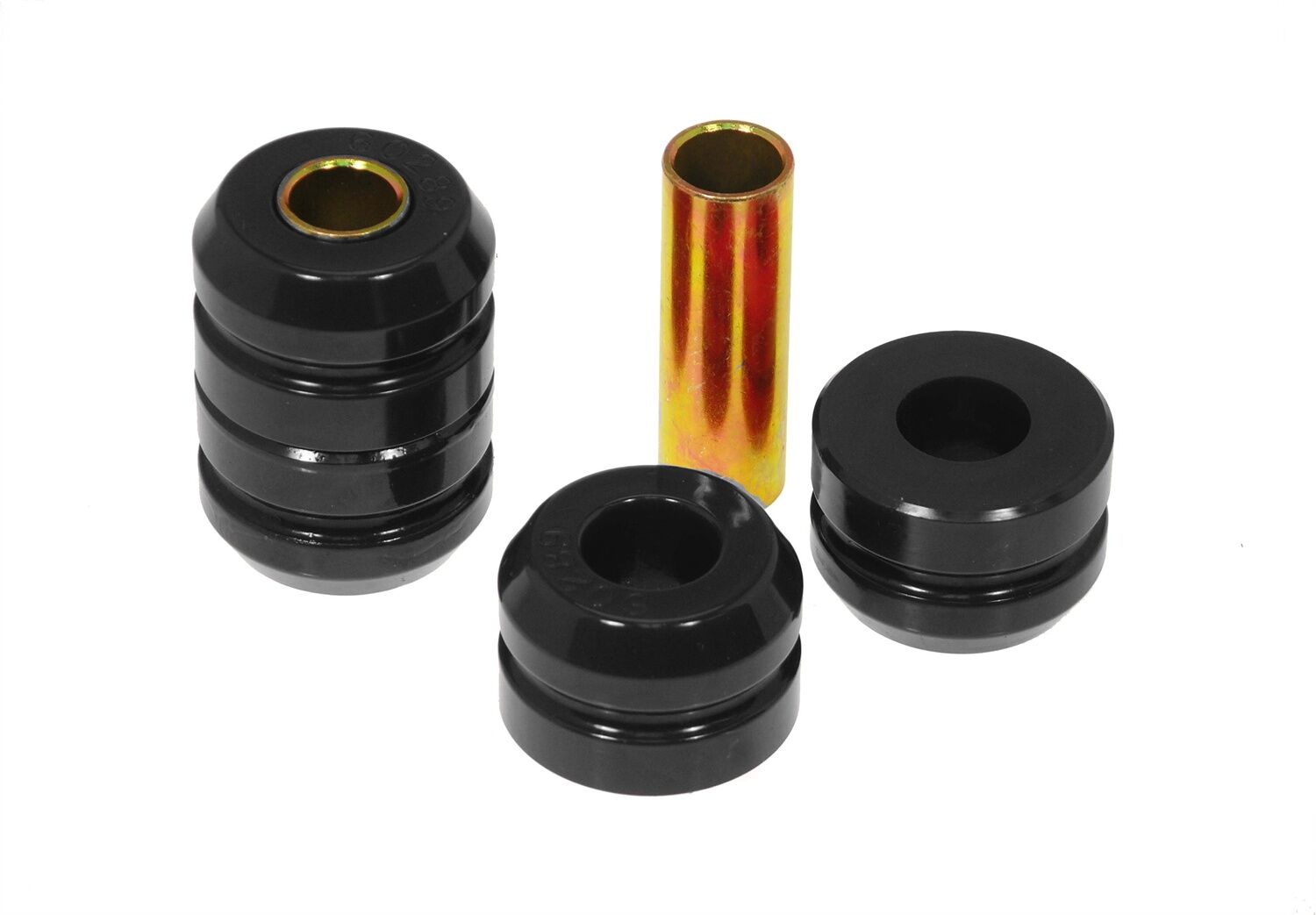 1975-1978 Nissan 280z Front Strut Rod Bushing Kit Black Prothane - 14-1202-BL
