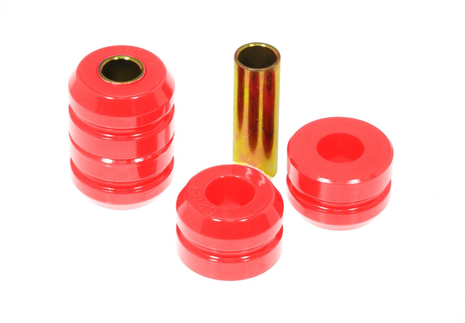 1979-1983 Nissan 280zx Front Strut Rod Bushing Kit Red Prothane - 14-1202