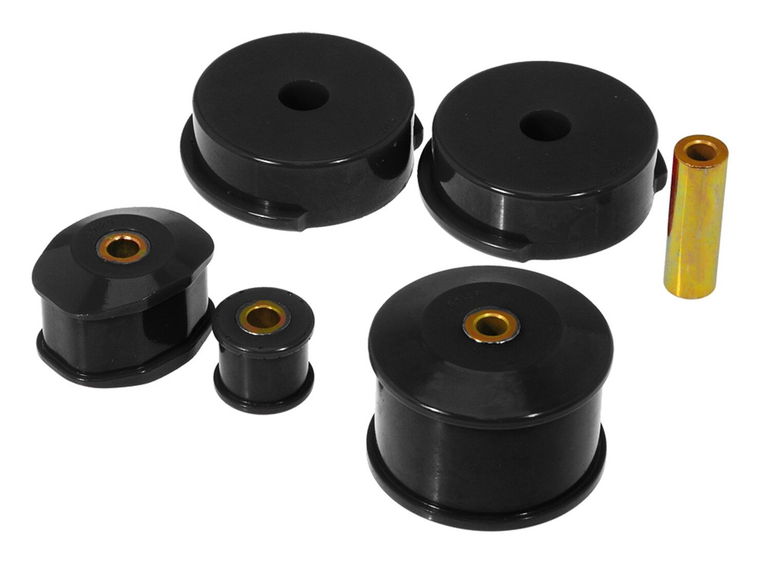 1995-1999 Nissan Sentra 1.6L Motor Mount Insert Kit Black Prothane - 14-1901-BL