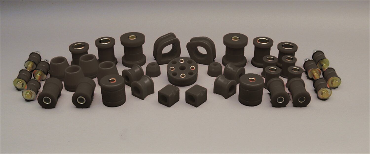 1975 Nissan 260z Total Bushing Kit Black Prothane - 14-2002-BL