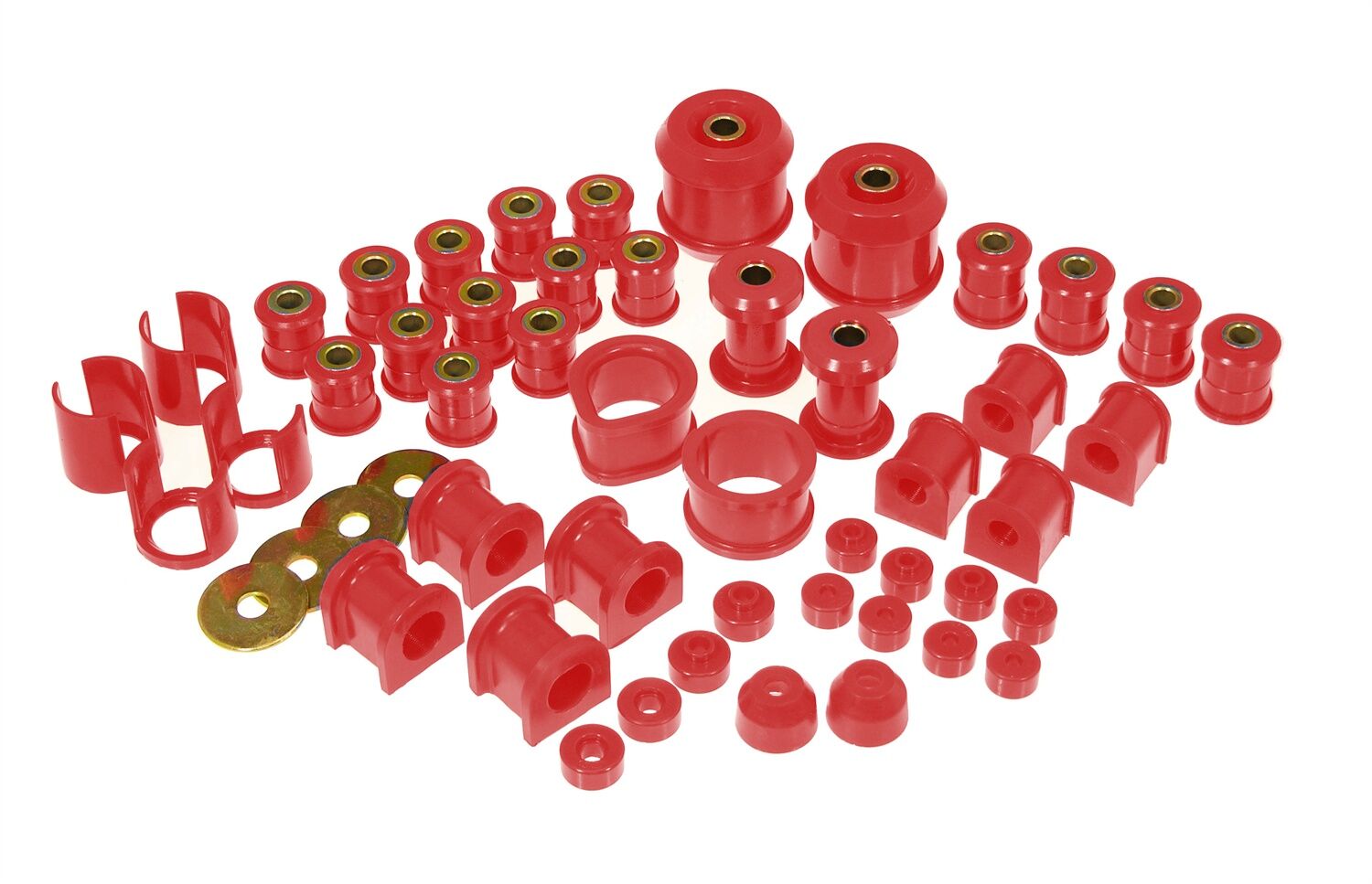1991-1994 Nissan 240sx Total Bushing Kit Red Prothane - 14-2005