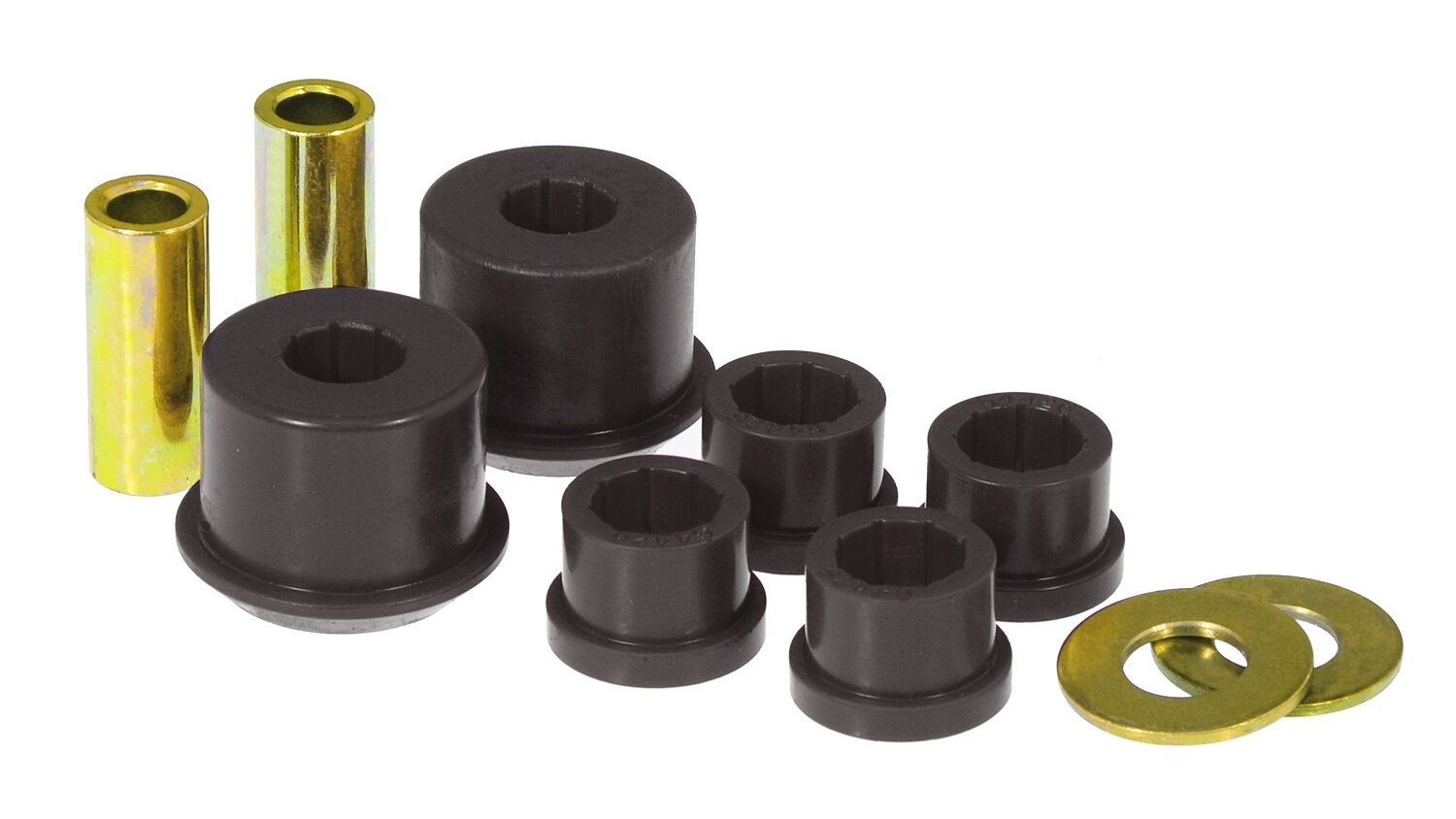 2000-2003 Nissan Sentra Front Control Arm Bushing Kit Black Prothane - 14-209-BL
