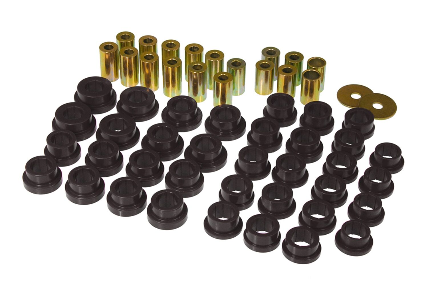 2003-2008 Infiniti G35 Rear Control Arm Bushing Kit Black Prothane - 14-307-BL