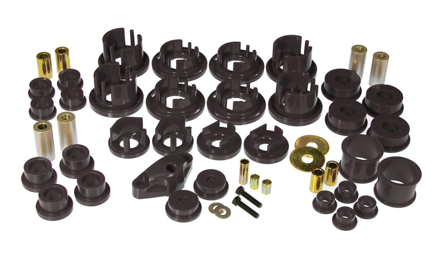 2010 Subaru Impreza WRX STI Special Total Bushing Kit Black Prothane - 16-2003-BL