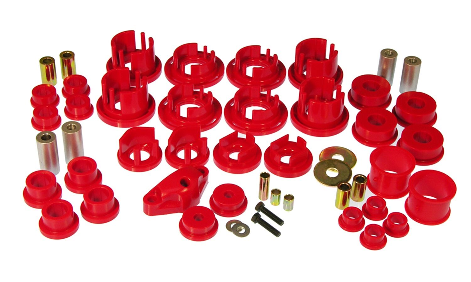 2010 Subaru Impreza WRX STI Special Total Bushing Kit Red Prothane - 16-2003