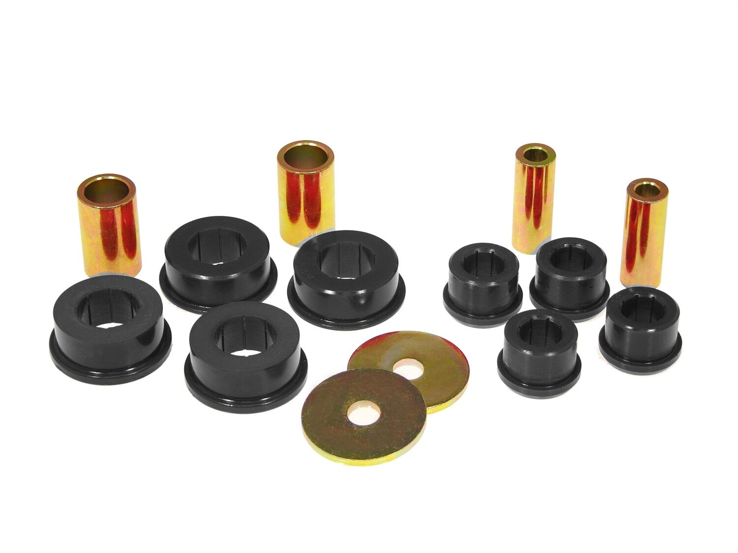 1998-2001 Subaru Impreza L Front Control Arm Bushing Kit Black Prothane - 16-201-BL