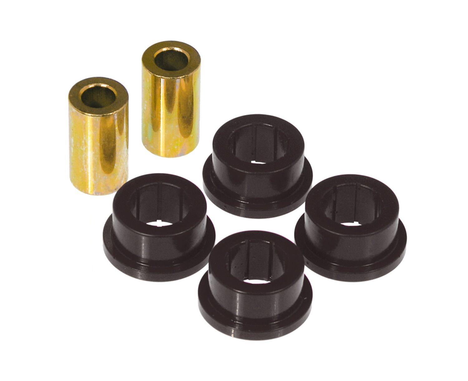 2002-2013 Subaru Impreza WRX Rear Lower Control Arm Bushing Kit Black Prothane - 16-302-BL