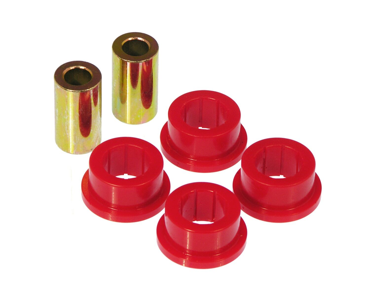 2011-2013 Subaru Impreza WRX STI LTD Rear Lower Control Arm Bushing Kit Red Prothane - 16-302