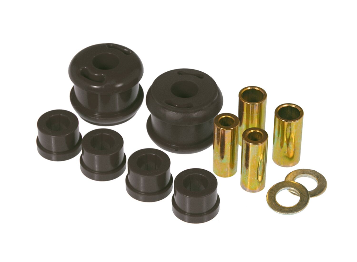 2010-2013 Subaru Impreza WRX LTD Front Control Arm Bushing Kit Black Prothane - 16-303-BL