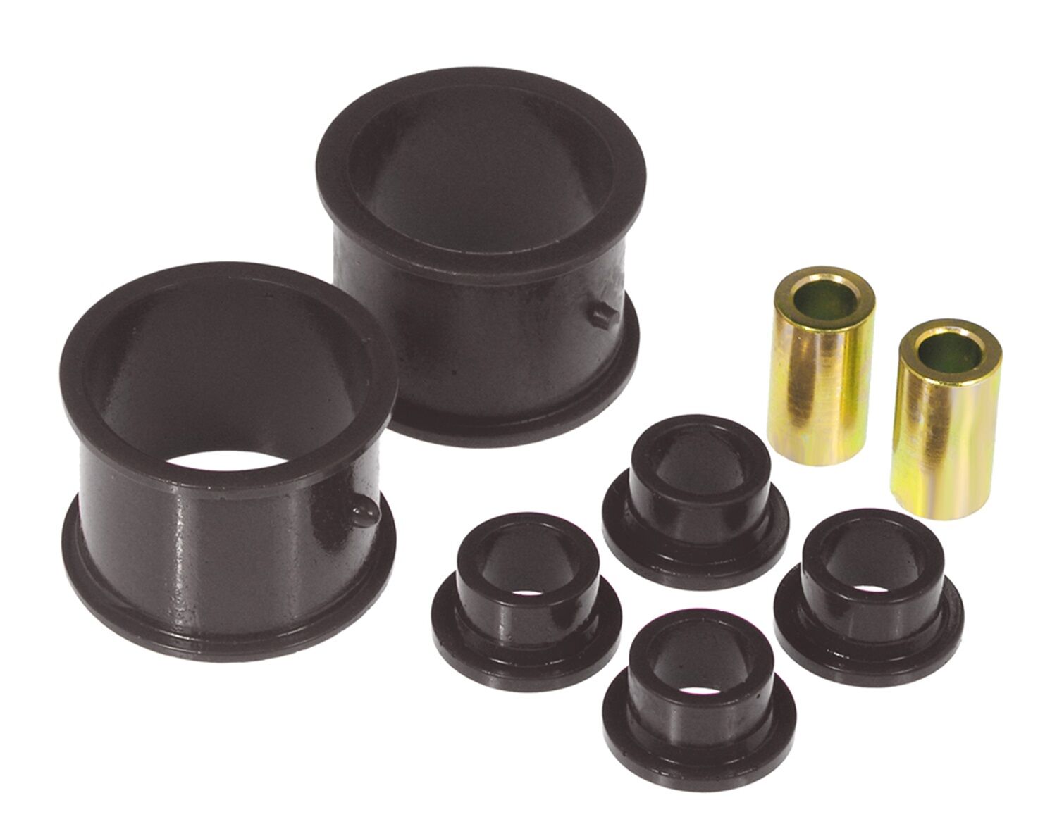 2008-2012 Subaru Impreza WRX/WRX STI Steering Rack Bushing Kit Black Prothane - 16-701-BL