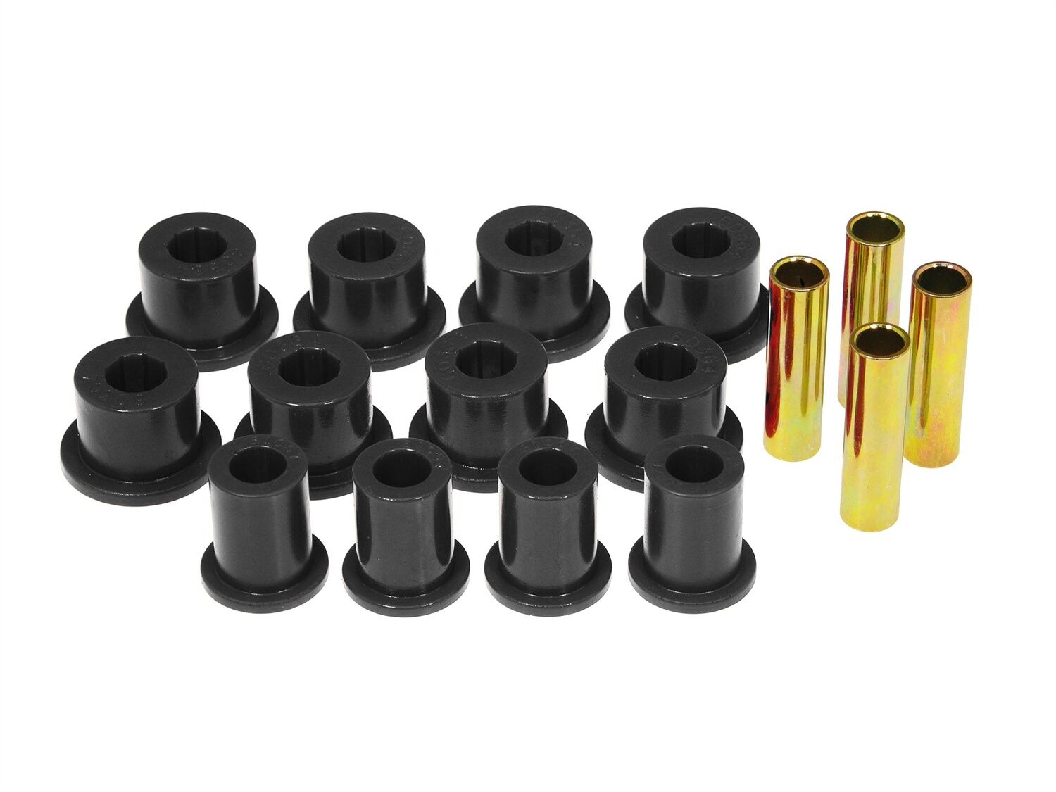 1989 Toyota 4Runner Rear Leaf Spring Eye/Shackle Bushing Kit Black Prothane - 18-1006-BL