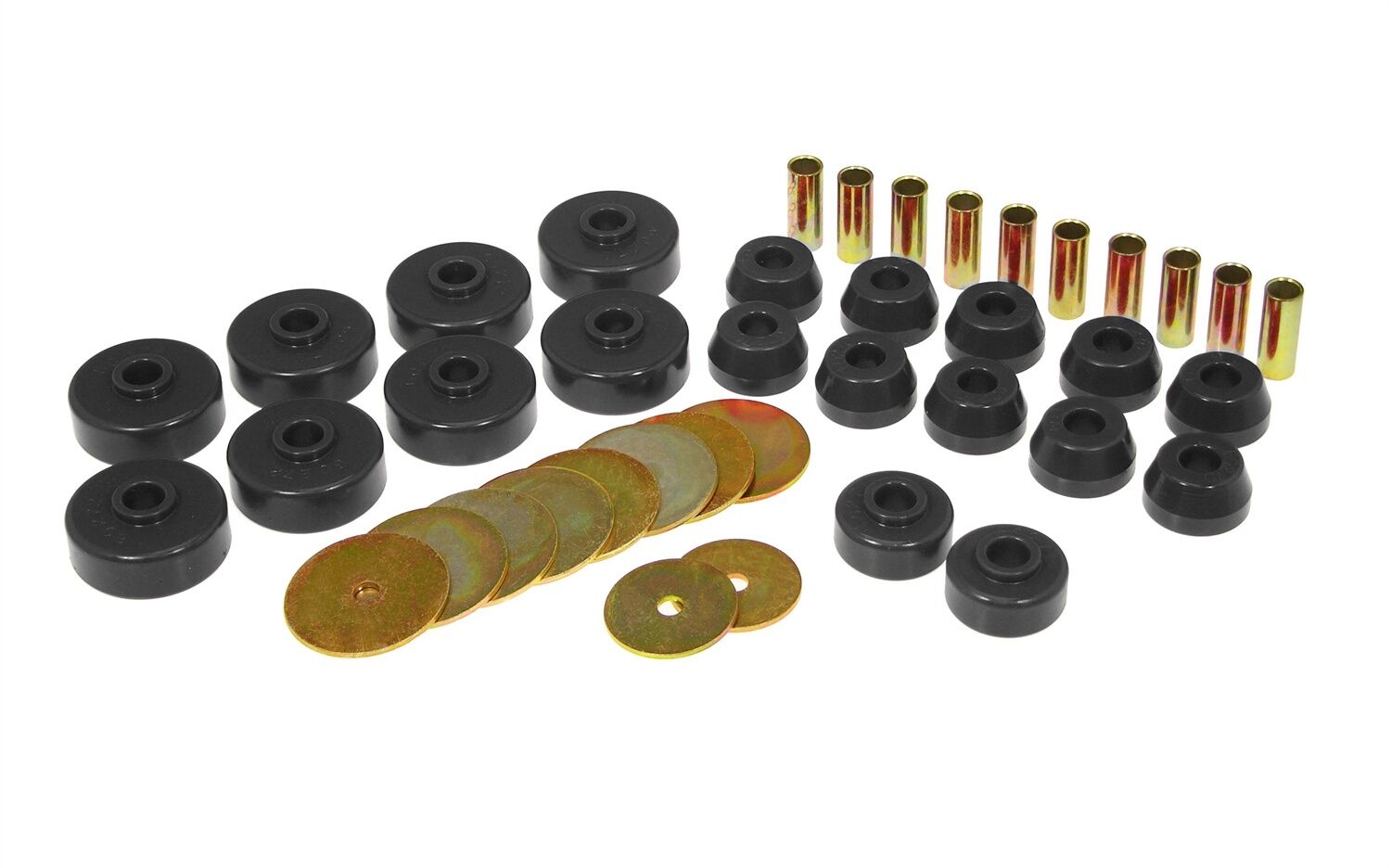 1984-1988 Toyota 4Runner Body And Cab Mount Bushing Kit Black Prothane - 18-102-BL