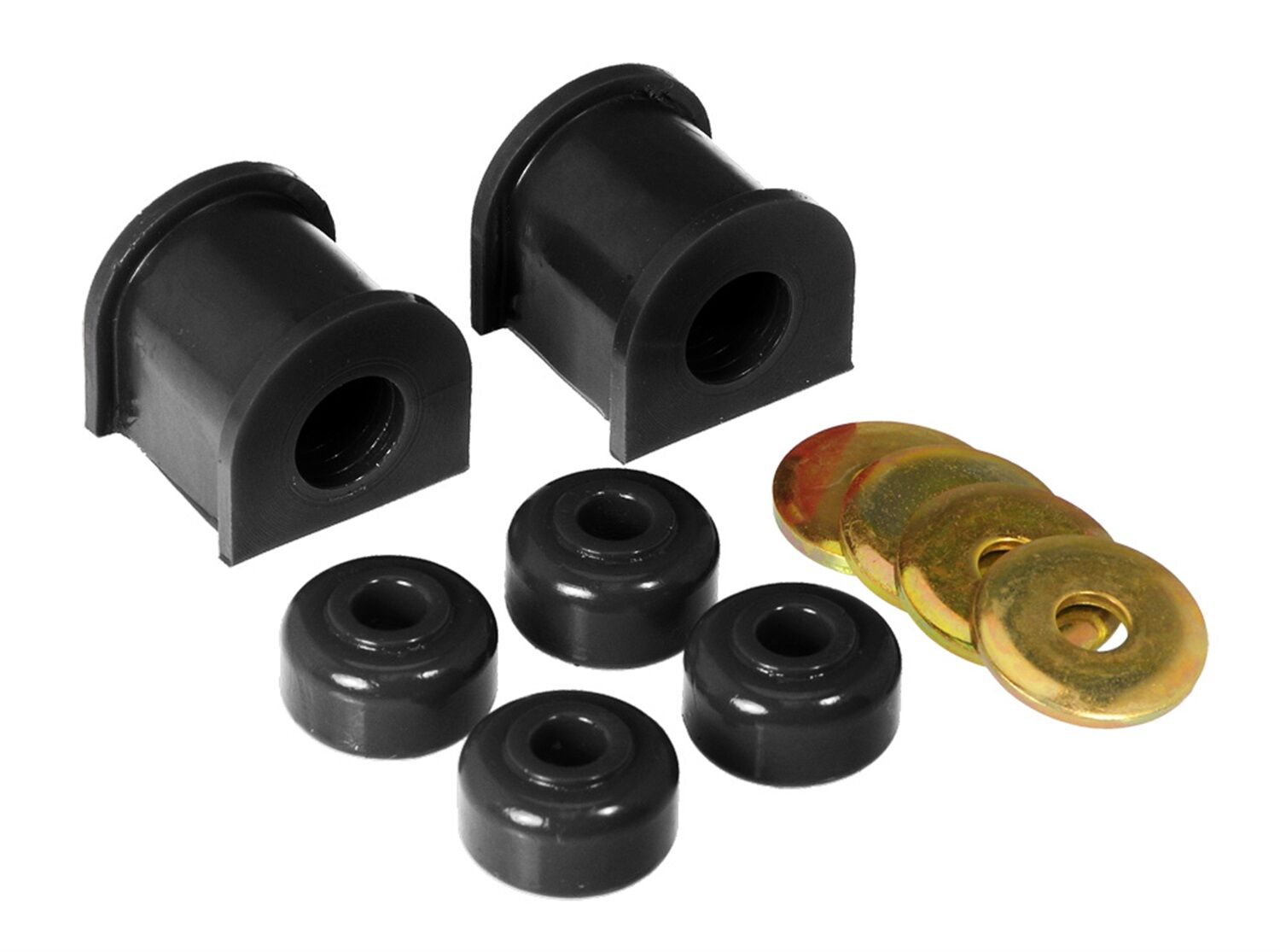 1990-1995 Toyota 4Runner 4WD Rear Sway Bar Bushing Black Prothane - 18-1110-BL