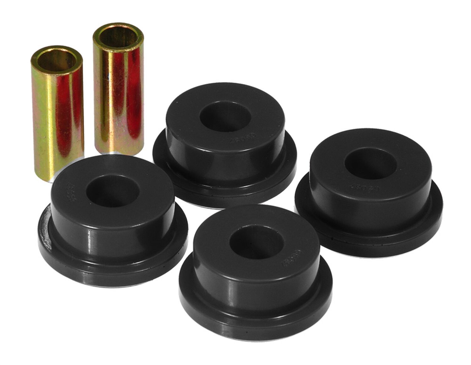 1996-1997 Toyota Tacoma DLX RWD Front Strut Arm Bushing Kit Black Prothane - 18-1202-BL