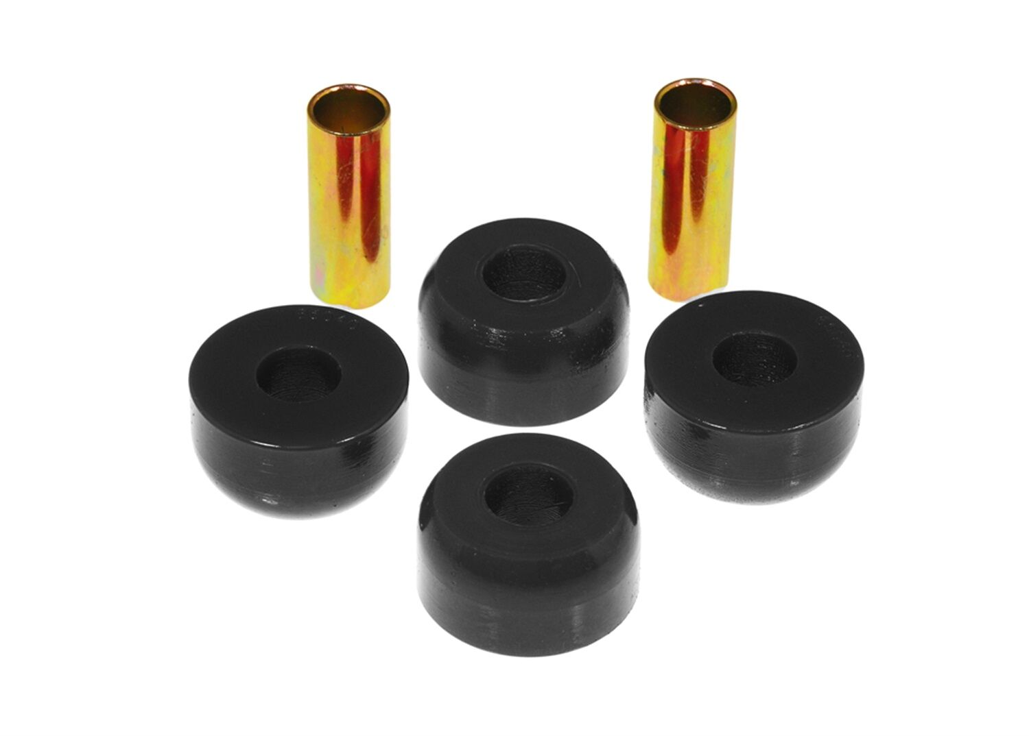 1977-1985 Toyota Celica Front Strut Rod Bushing Kit Black Prothane - 18-1203-BL
