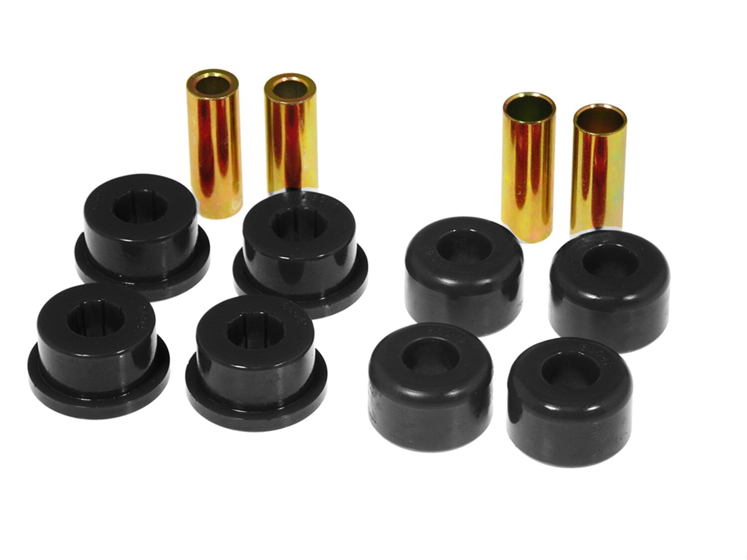 1985-1989 Toyota MR2 Rear Strut Rod Bushing Kit Black Prothane - 18-1204-BL