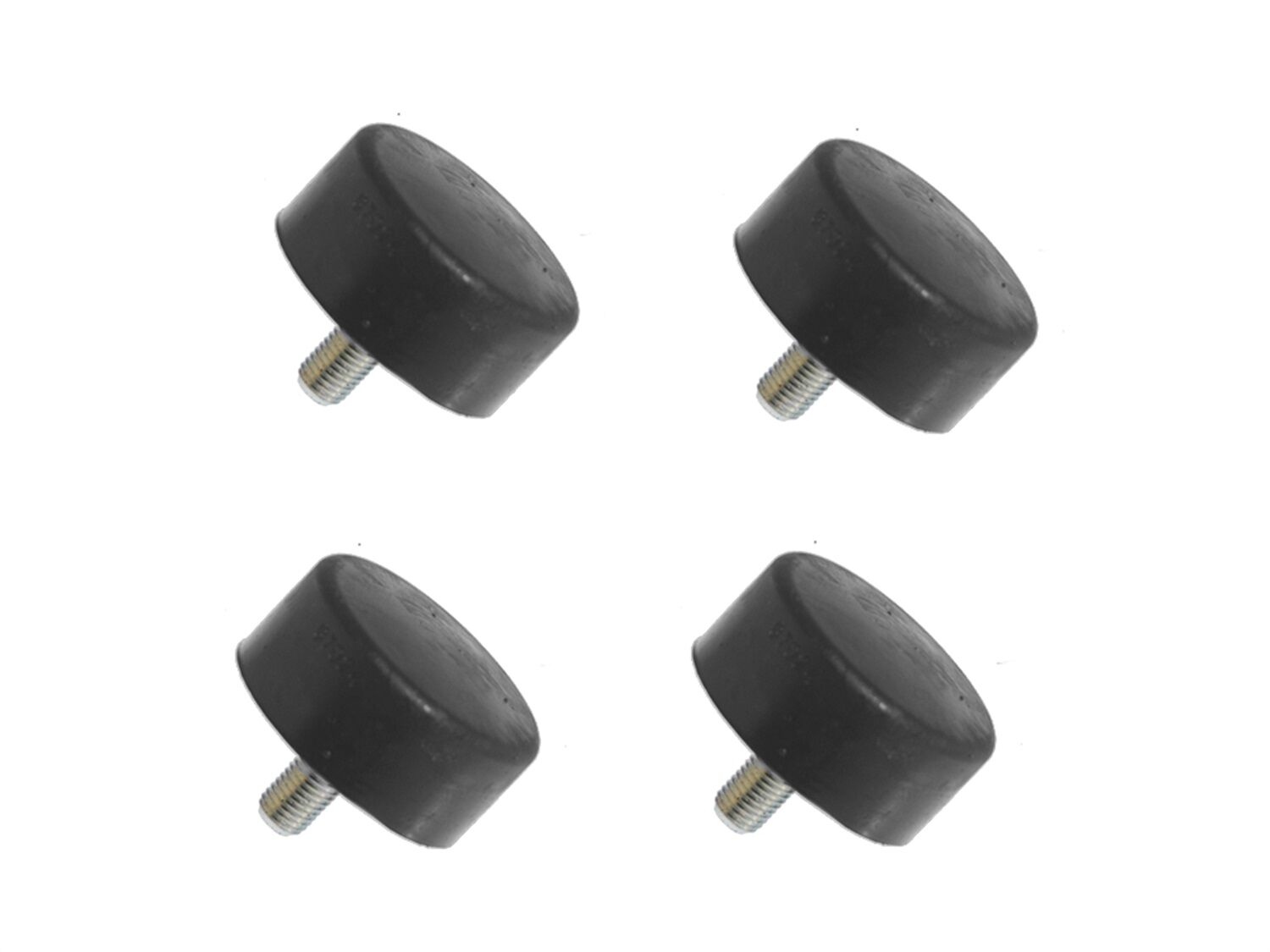 1996-2000 Toyota Tacoma SR5 Front Bump Stop Kit Black Prothane - 18-1301-BL