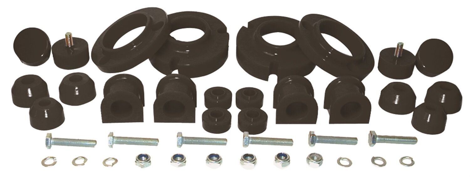 1998-2000 Toyota Tacoma LTD Front Coil Spring Lift Spacer Black Prothane - 18-1701-BL