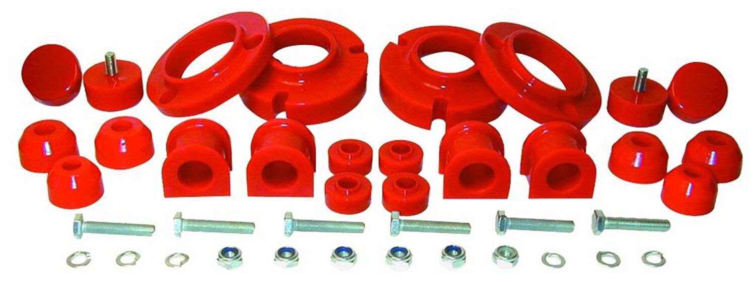 1996-1997 Toyota 4Runner Base/LTD/SR5 Front Coil Spring Lift Spacer Red Prothane - 18-1701