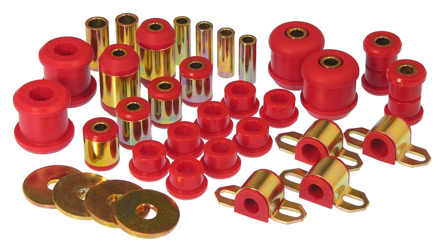 2000-2005 Toyota Celica Total Bushing Kit Red Prothane - 18-2007
