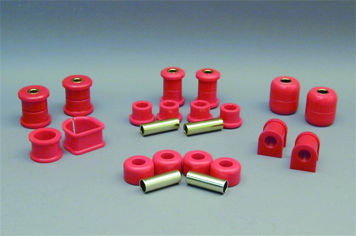 1985-1989 Toyota MR2 Total Bushing Kit Red Prothane - 18-2008