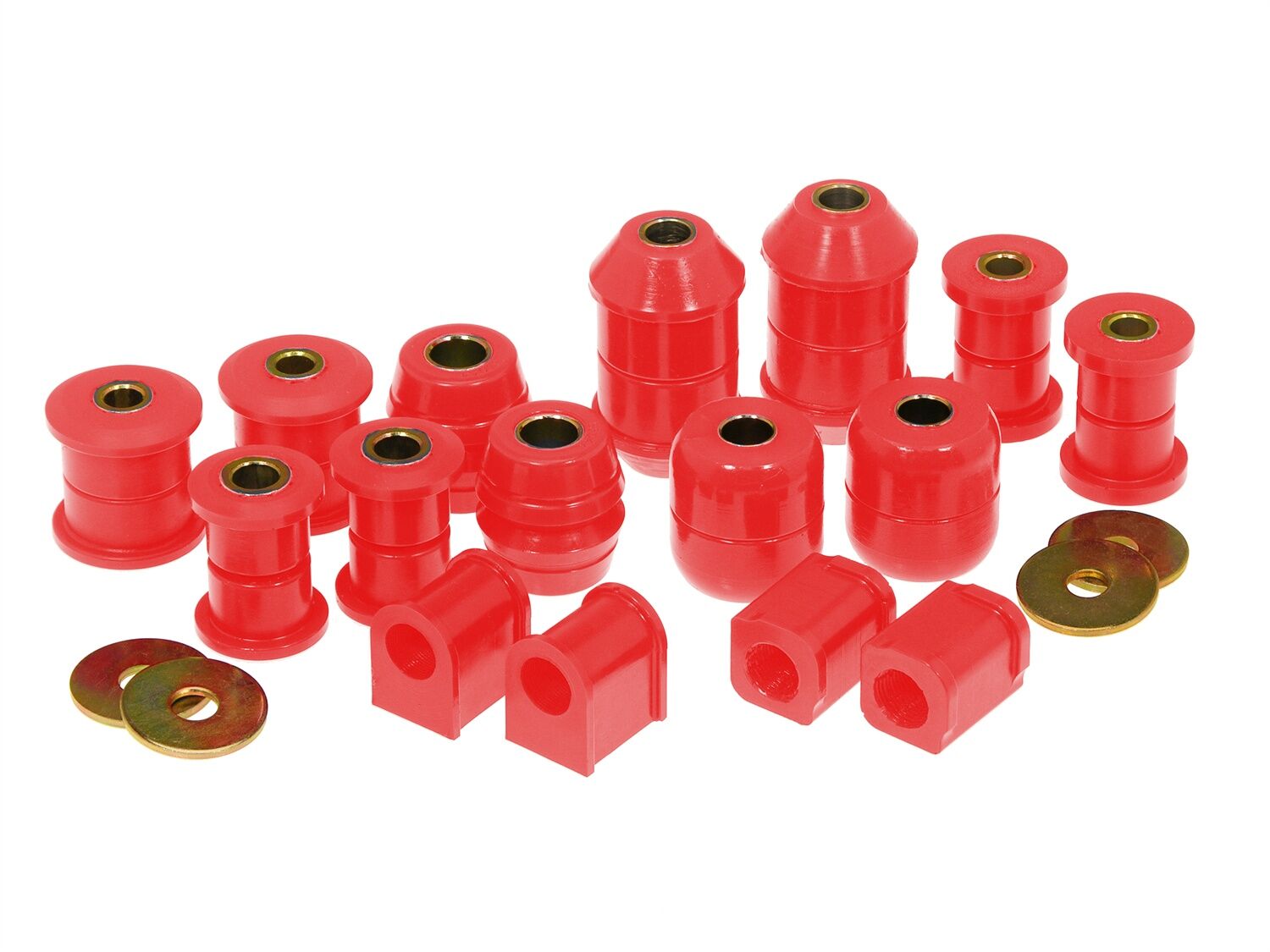 1991-1995 Toyota MR2 Total Bushing Kit Red Prothane - 18-2009