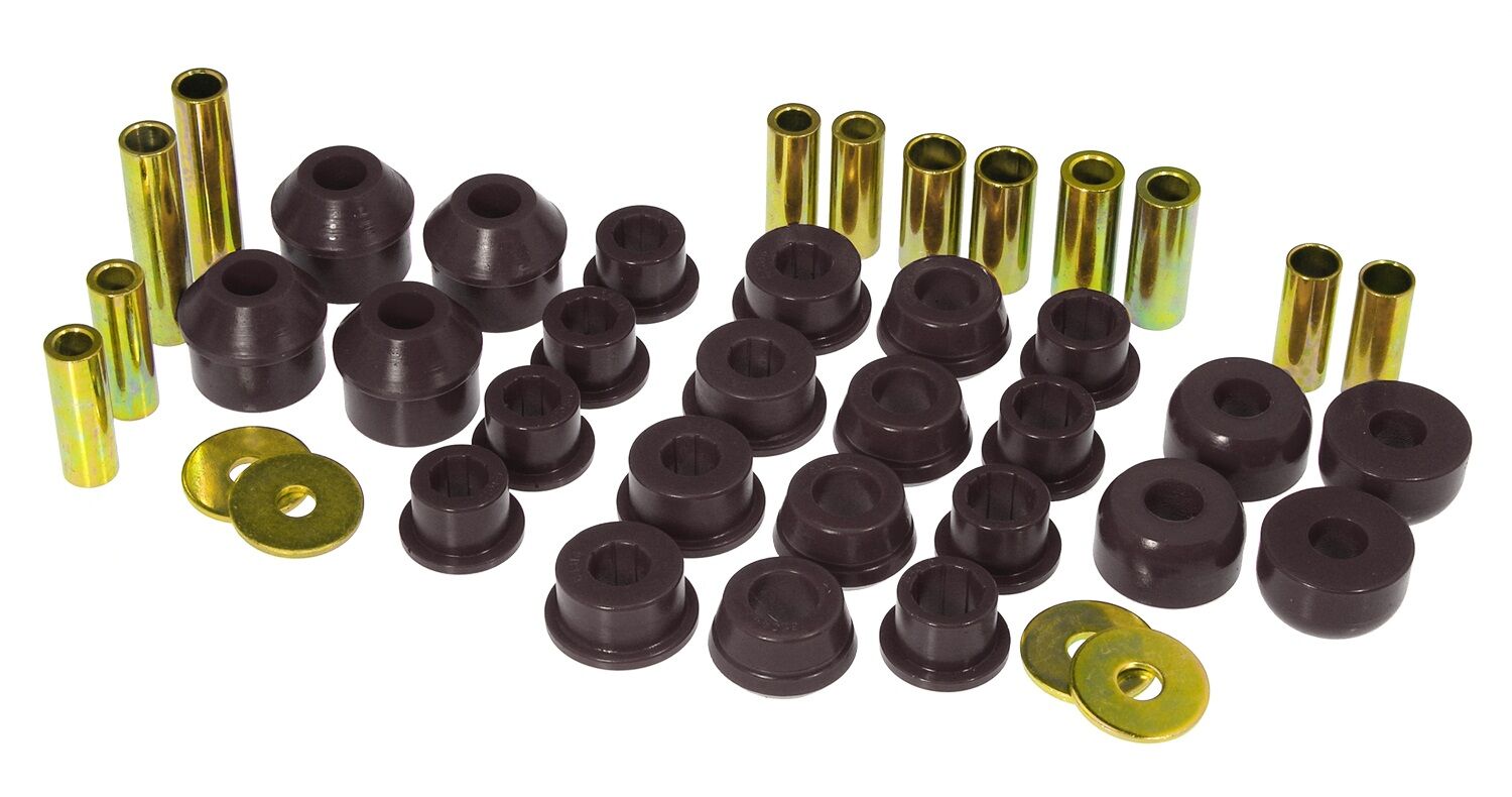 1991-1995 Toyota MR2 Total Bushing Kit Black Prothane - 18-2012-BL