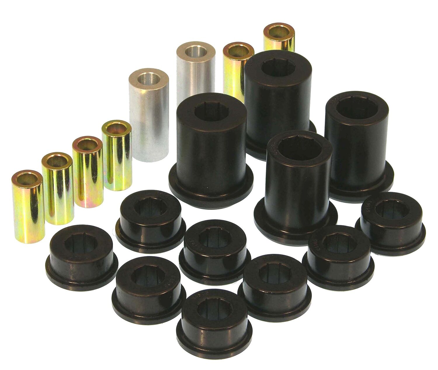 1992-1996 Lexus SC400 Front Control Arm Bushing Kit Black Prothane - 18-207-BL