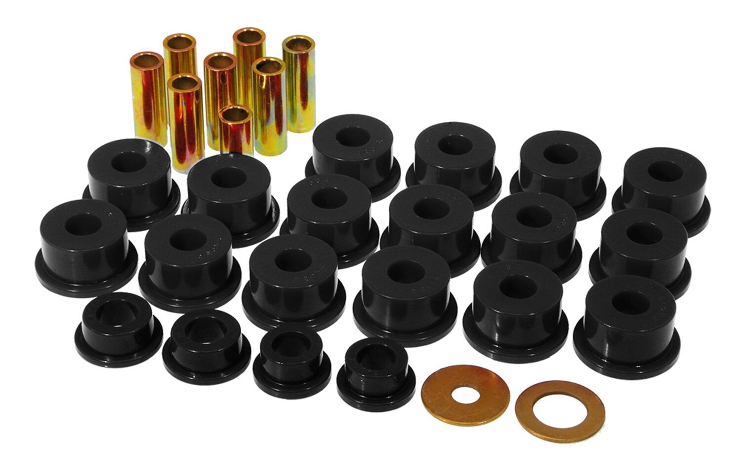 1990-1995 Toyota 4Runner Rear Control Arm Bushing Kit Black Prothane - 18-301-BL