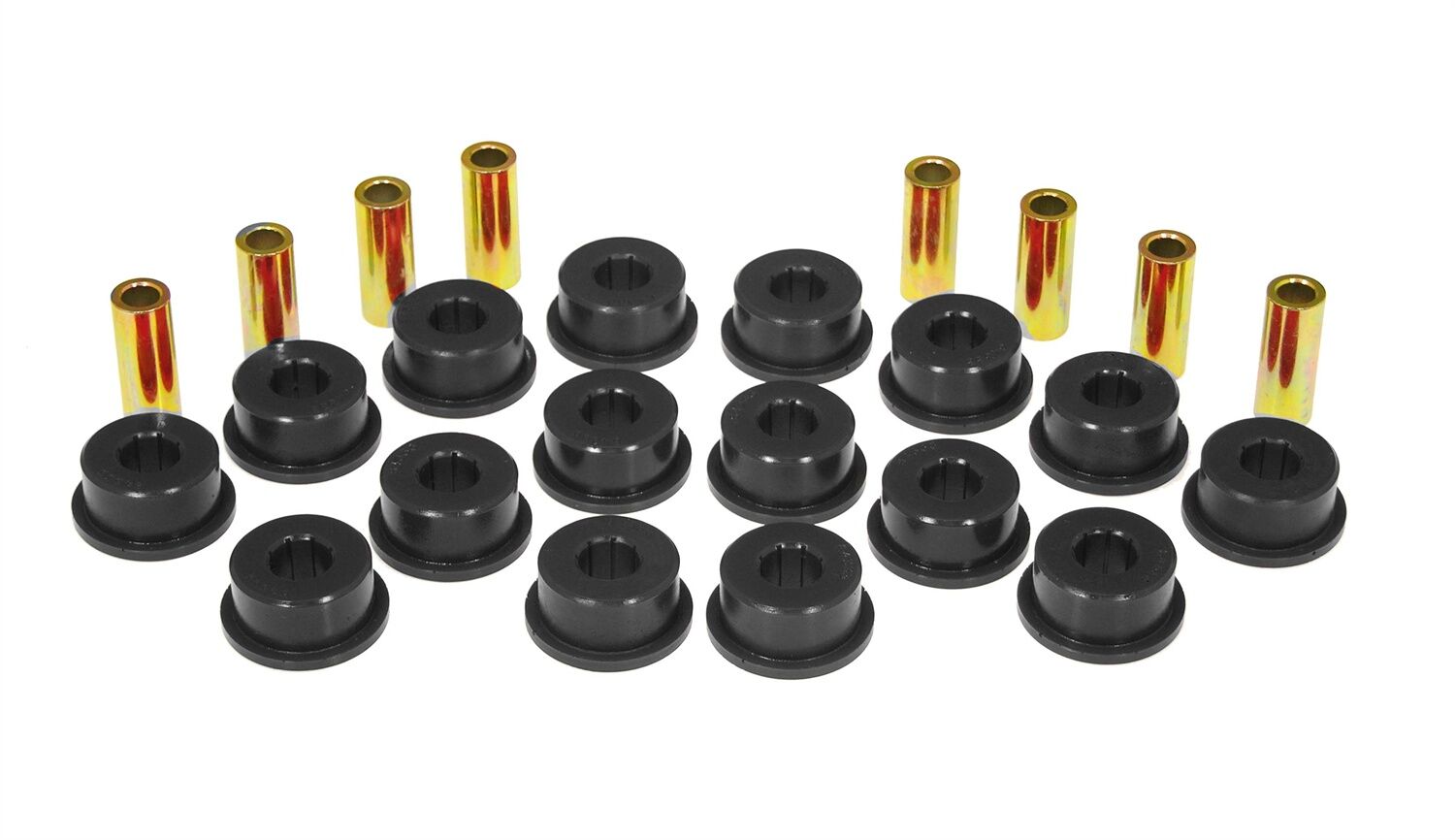 1985-1987 Toyota Corolla Sport SR5 Rear Control Arm Bushing Kit Black Prothane - 18-305-BL