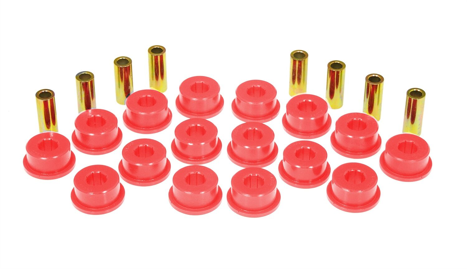 1985-1987 Toyota Corolla Sport SR5 Rear Control Arm Bushing Kit Red Prothane - 18-305