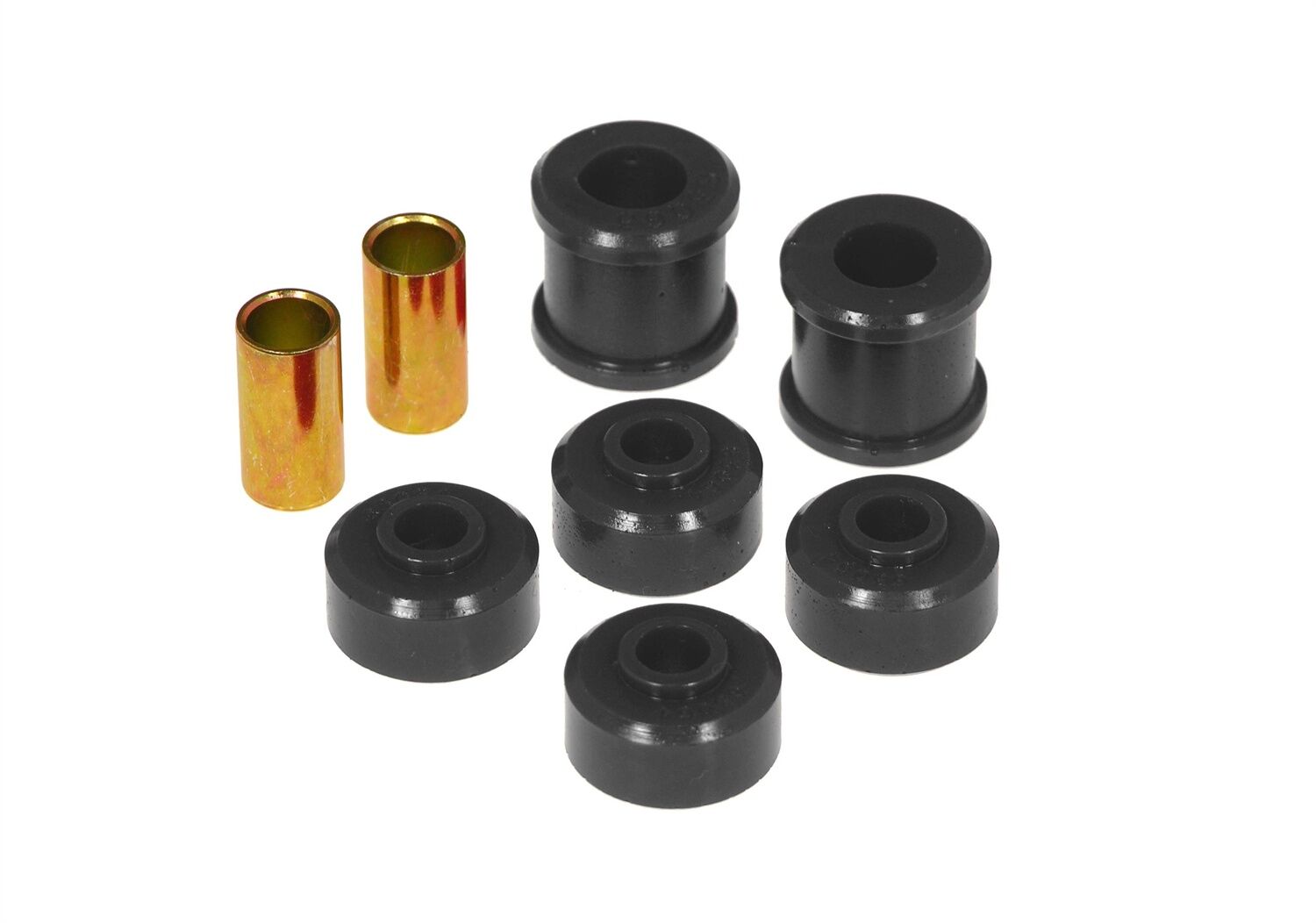 1985-1987 Toyota Corolla Sport SR5 Rear End Link Bushing Kit Black Prothane - 18-401-BL