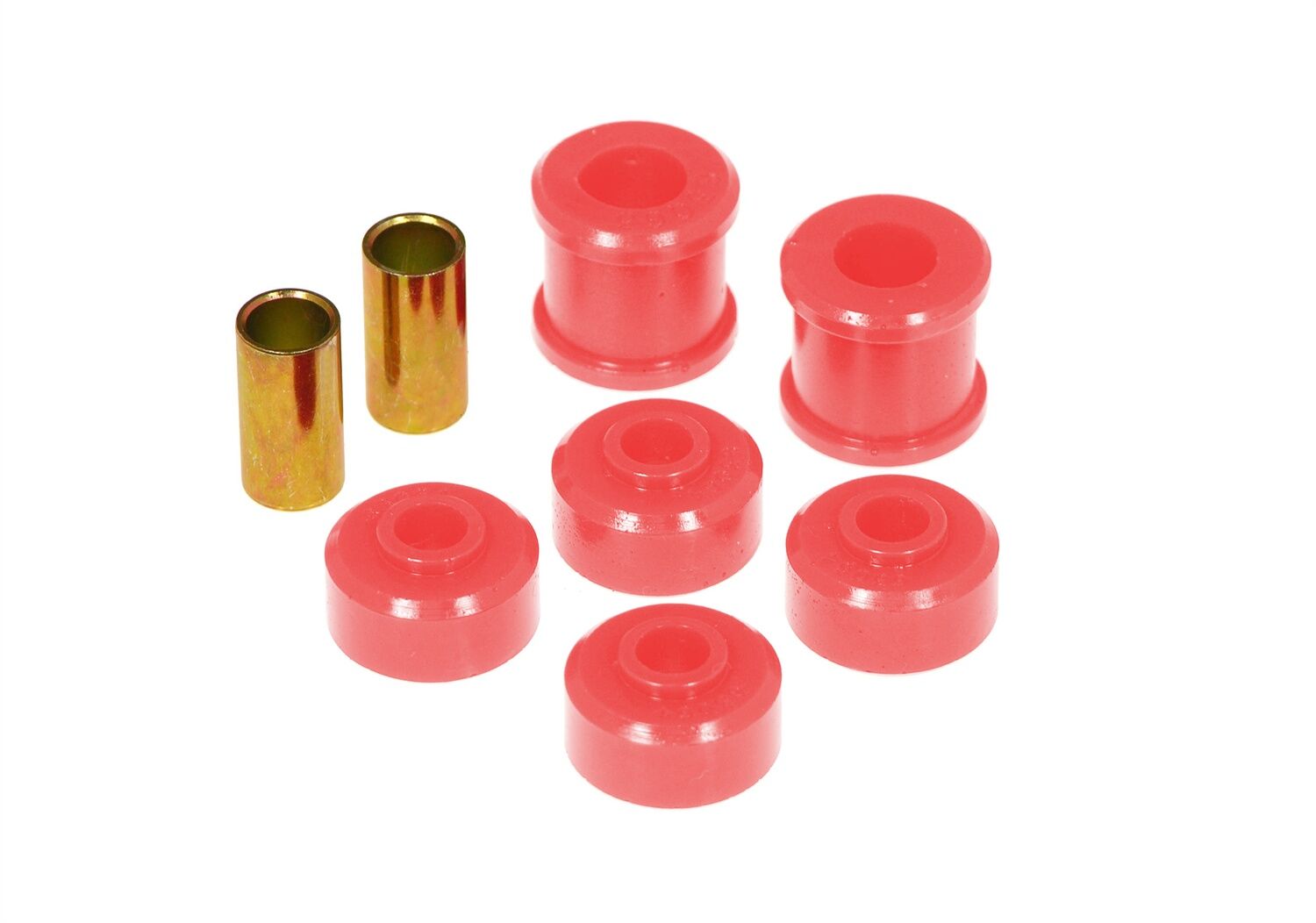 1985-1987 Toyota Corolla Sport SR5 Rear End Link Bushing Kit Red Prothane - 18-401