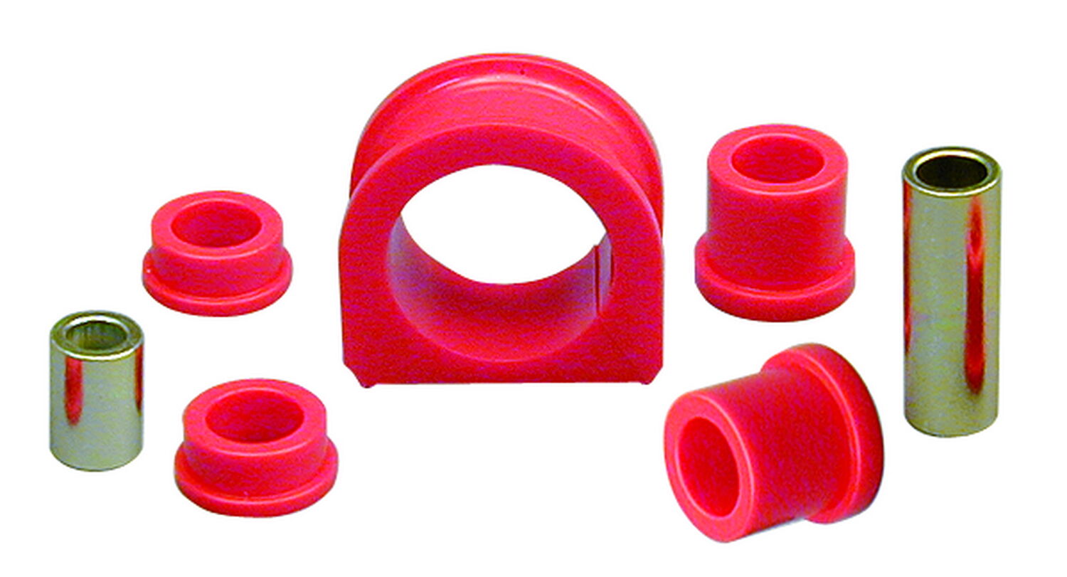 1995-1997 Toyota Tacoma DLX 4WD Steering Rack and Pinion Bushing Kit Red Prothane - 18-701