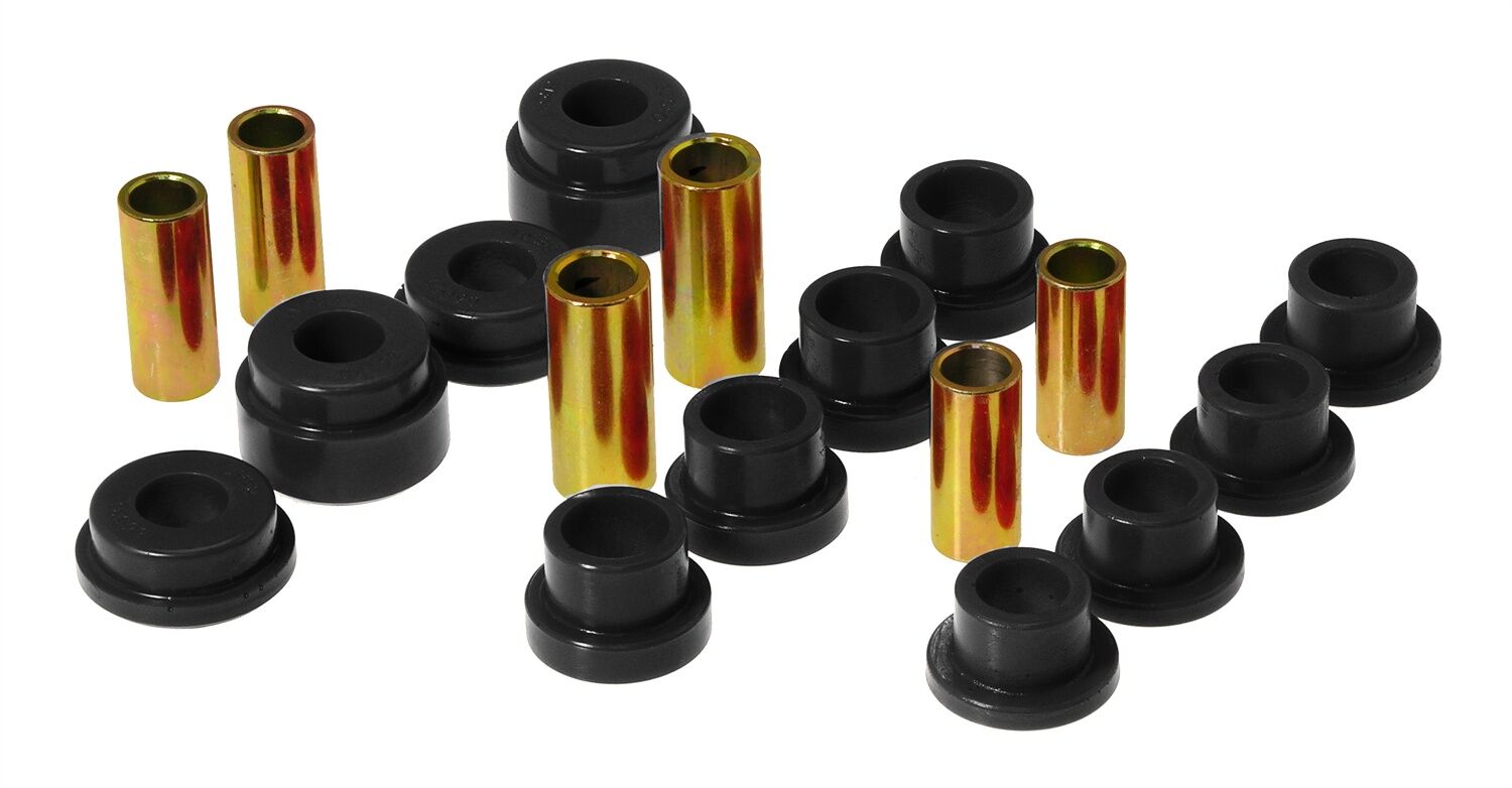 1975-1976 BMW 2002 Front Control Arm Bushing Kit Black Prothane - 3-201-BL