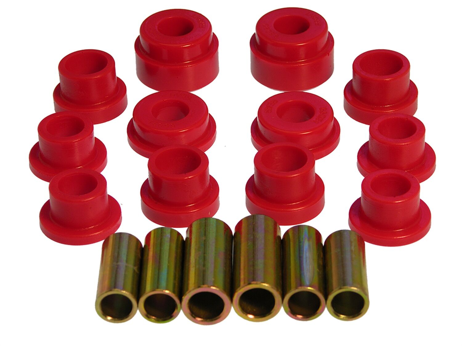 1975-1976 BMW 2002 Front Control Arm Bushing Kit Red Prothane - 3-201