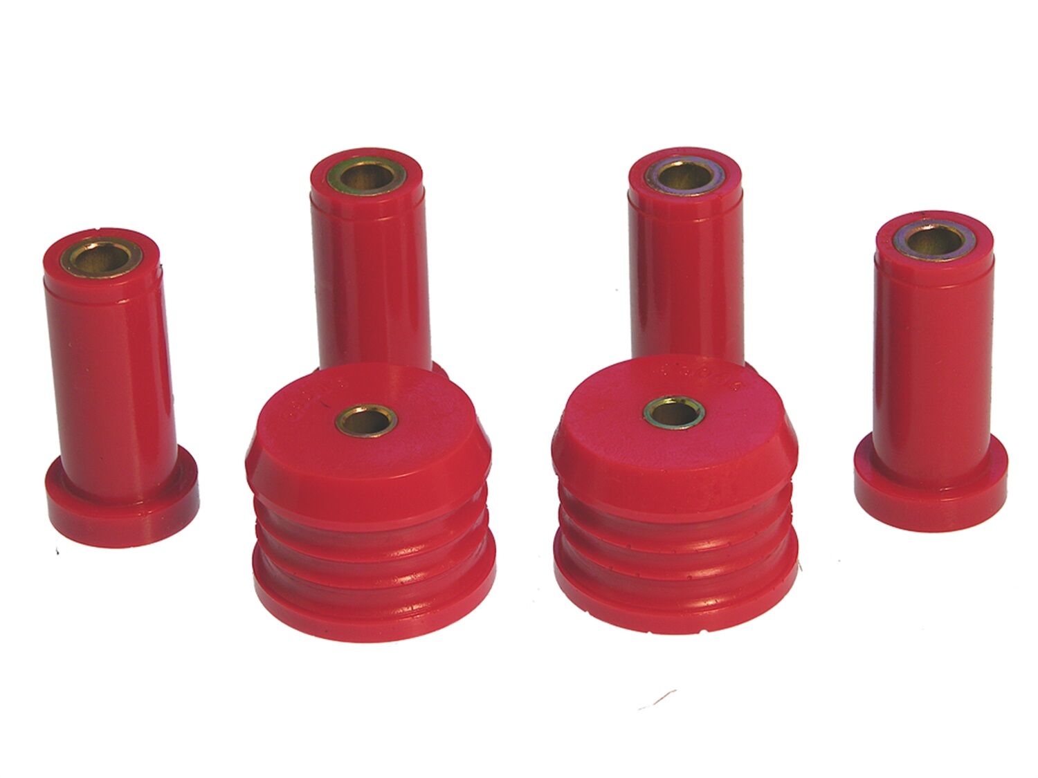 1975-1976 BMW 2002 Rear Control Arm Bushing Kit Red Prothane - 3-202
