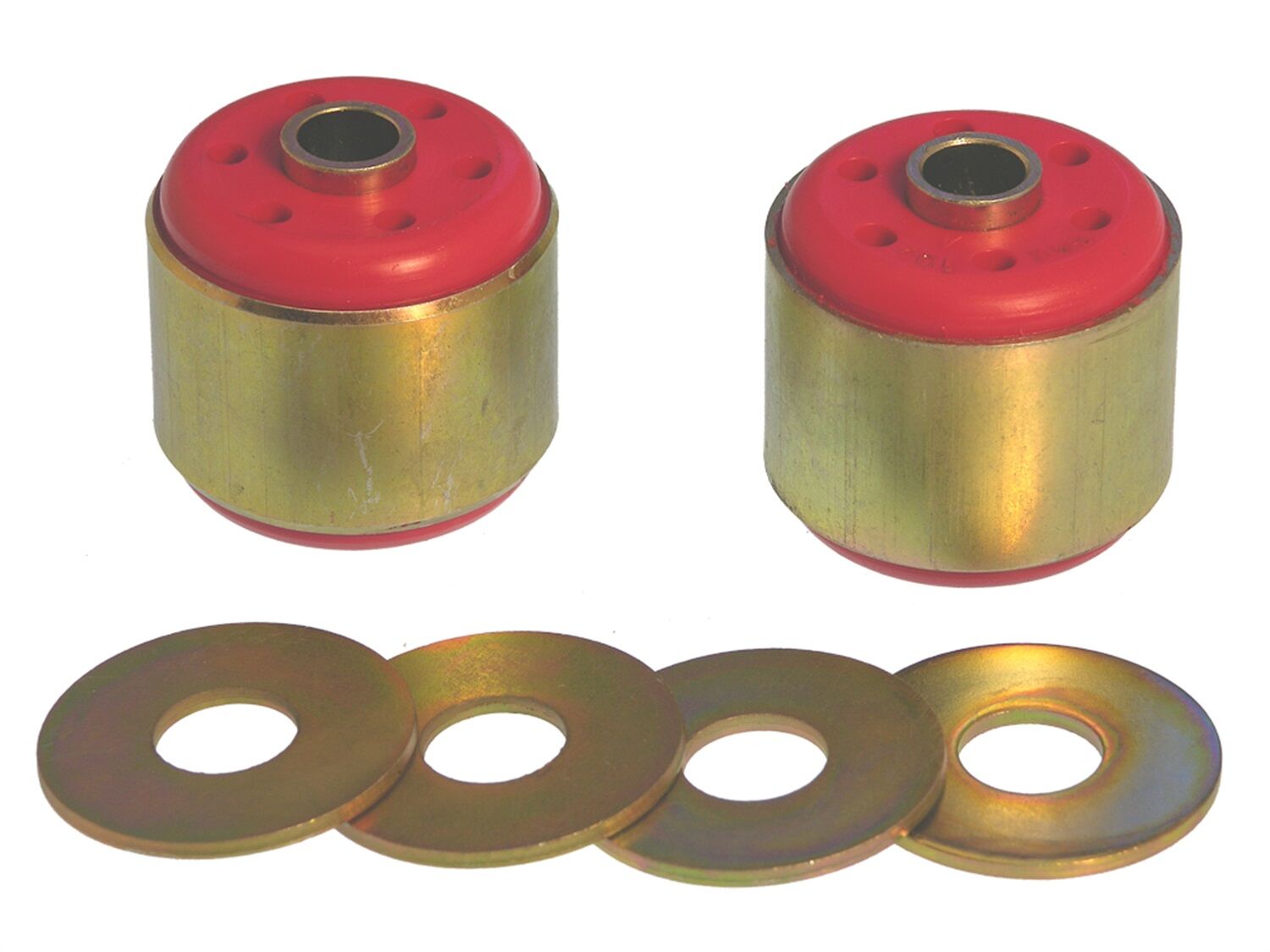 1989-1995 BMW 5-Series 525i Radius Rod Bushing Kit Red Prothane - 3-48099