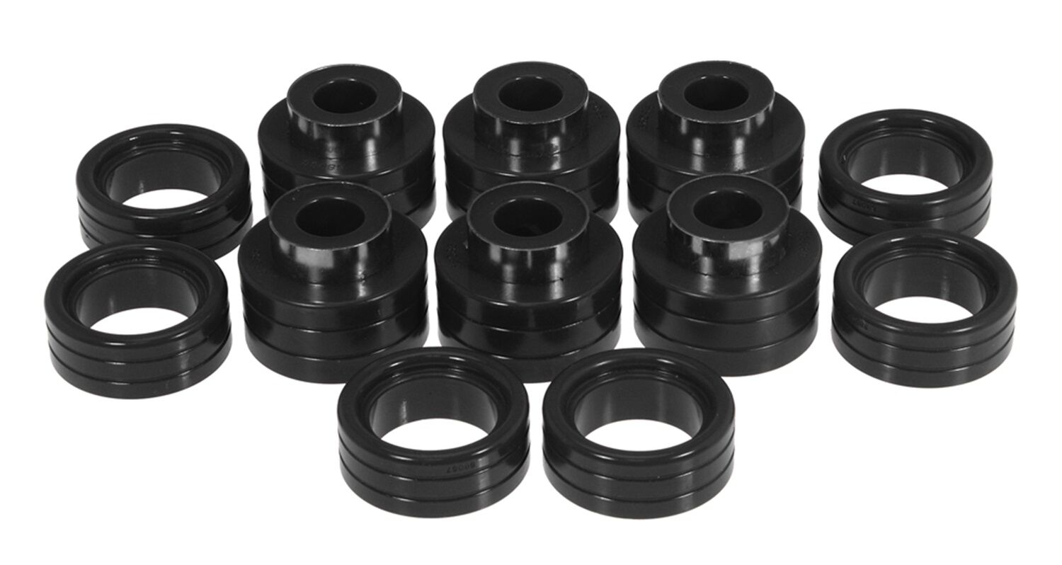 1999-2001 Dodge Ram 1500 Body Mount Kit Black Prothane - 4-107-BL