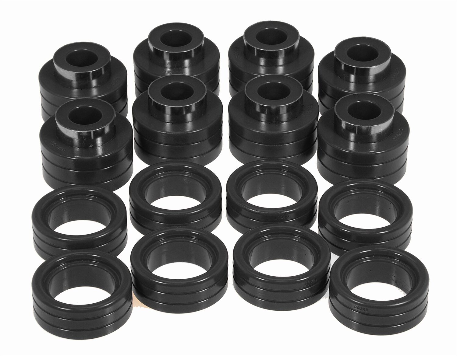 2000-2001 Dodge Ram 2500 Body Mount Kit Black Prothane - 4-108-BL