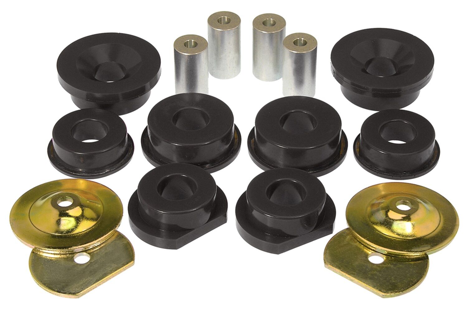 2005-2008 Dodge Magnum Rear Subframe Bushing Kit Black Prothane - 4-109-BL