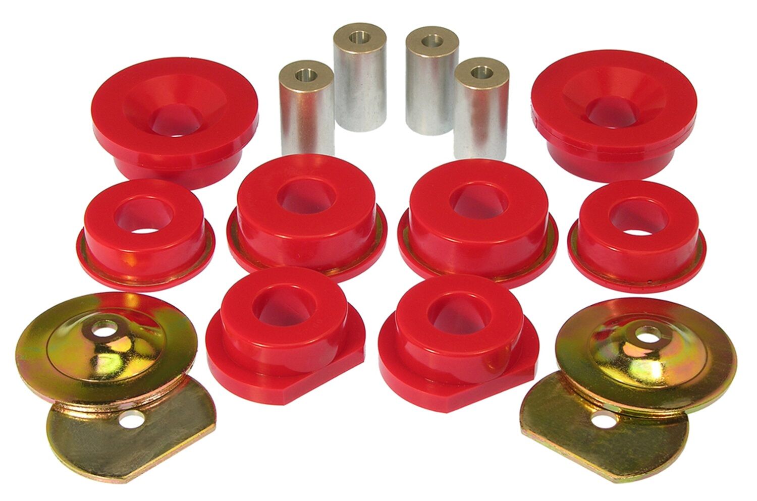 2007-2010 Dodge Charger Rear Subframe Bushing Kit Red Prothane - 4-109