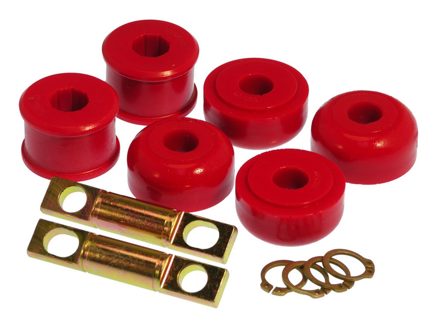 2003-2005 Dodge Neon Rear Strut Rod Bushing Kit Red Prothane - 4-1206