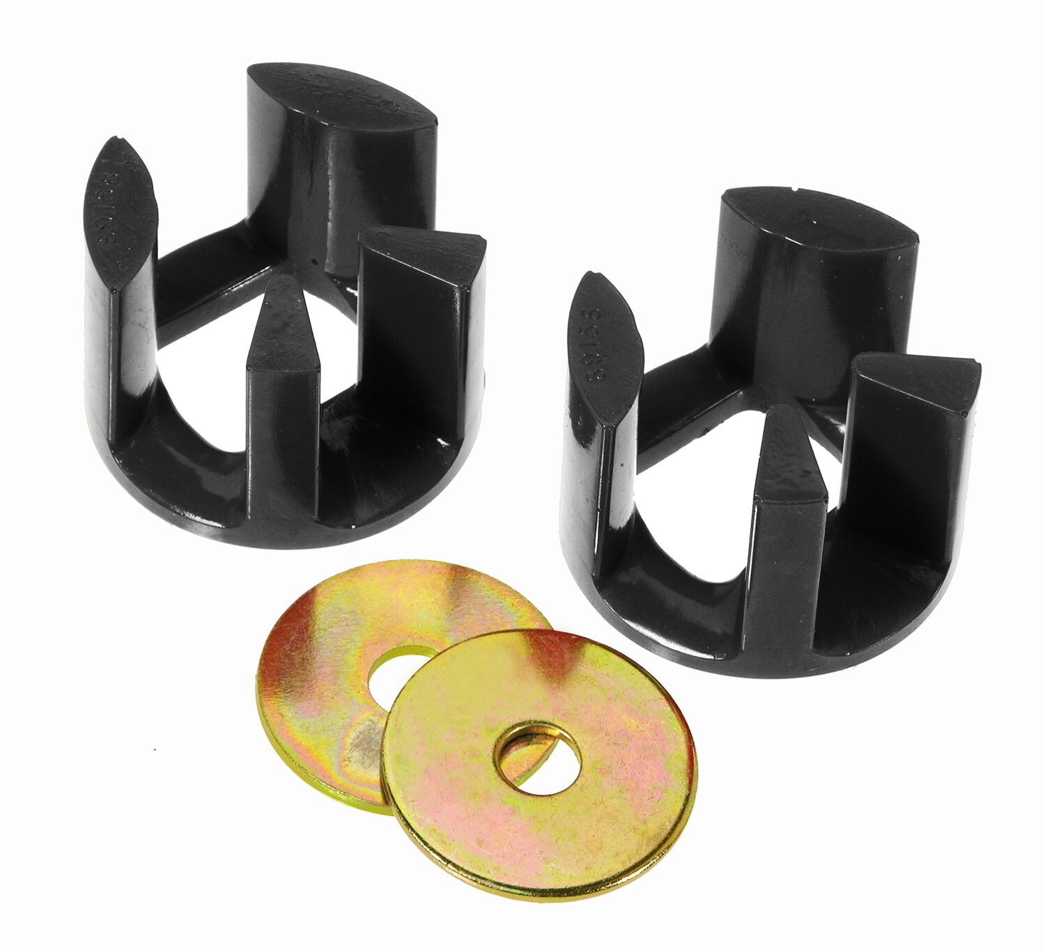 2003-2005 Dodge Neon 2.0L Motor Mount Insert Kit Black Prothane - 4-1906-BL